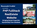 PHP Fullstack Website | Getting Rental properties from Database
