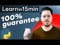 15 Minute Python Tutorial For Beginners In Hindi Full Complete Python Crash Course
