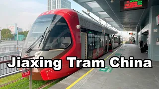 上海附近的嘉兴新有轨电车系统