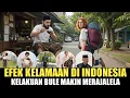 Lagu Cuma di indonesia!! Kelakuan bule mulai melokal yang bikin ngakak