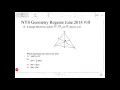 NYS Geometry Regents June 2018 Question 18