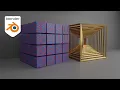 How To Easily Create Interesting Objects Using The Array Modifier In Blender Blender Tutorial