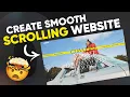 Learn Scrolling Animation with Locomotive JS Animated Website Tutorial HTML CSS JS