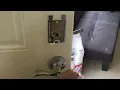HOW TO INSTALL DIGITAL KEY PAD ON DOOR HYPER TOUGH