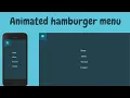 Pure CSS Hamburger Menu Animated Hamburger Menu