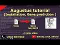 Augustus tutorial Installation gene prediction