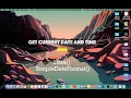 Getting the current date and time in Java Date and SimpleDateFormat CodeWithRonak