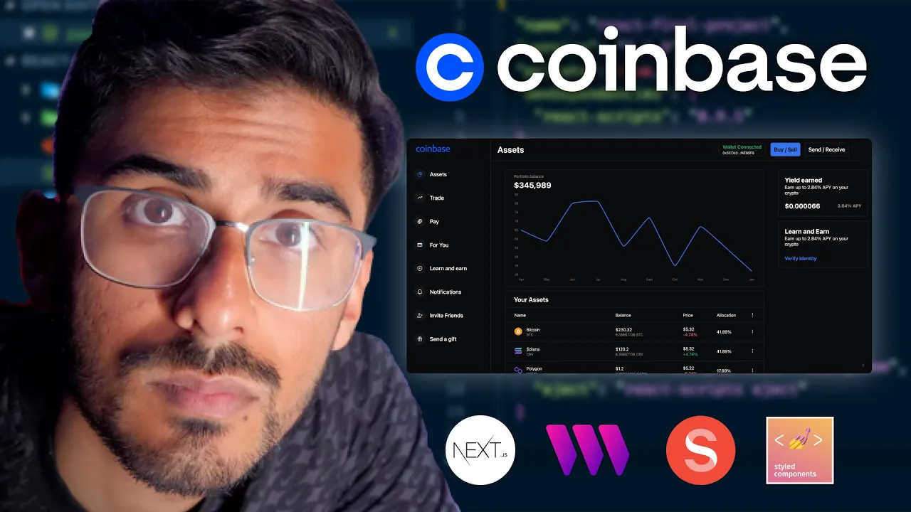 Build Coinbase Blockchain Web 3.0 App with Next.js | Sanity.io | thirdweb