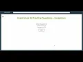 PCAP Module 2 Practice Test Python Exception Handling Questions Solutions