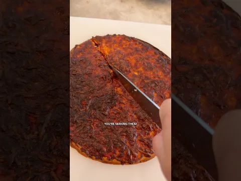I burnt the pizza and didn’t tell my nephew