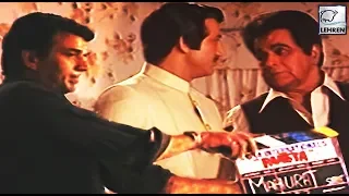 muhurat of dilip kumars unreleased film raasta anupam kher dharmendra flashback video