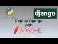 Deploy Django with Apache and mod - wsgi on Windows Server 2019