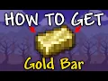 How to Get Gold Bar in Terraria How to find gold ore terraria