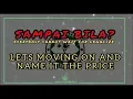 AHYUZ - SAMPAI BILA FT. BANI TENANG (Official Lyrics Video)