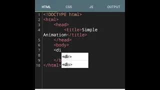 How to make an object move with time in javascript