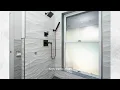 Using Large Format Tiles for a Seamless Shower Wall Look
