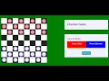 Simple Checker Game in JavaScript