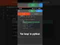 Python for loop sum of numbers