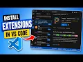 How to Install Extensions in VS Code 2026 Step-by-Step Guide