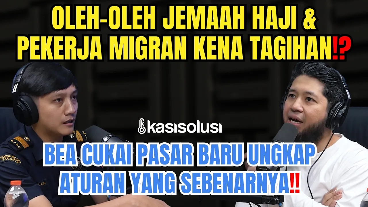 Bawa Barang dari Tanah Suci Kena Pajak⁉️ Ini Aturan Bea Cukai untuk Jamaah Haji‼️
