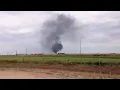 A fire near Galeton when oil line was hit on Wells Ranch