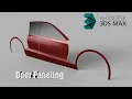 Modeling Side Door 3ds Max Tutorials Modeling Side Door Windows Cut out - Quick and Easy Step