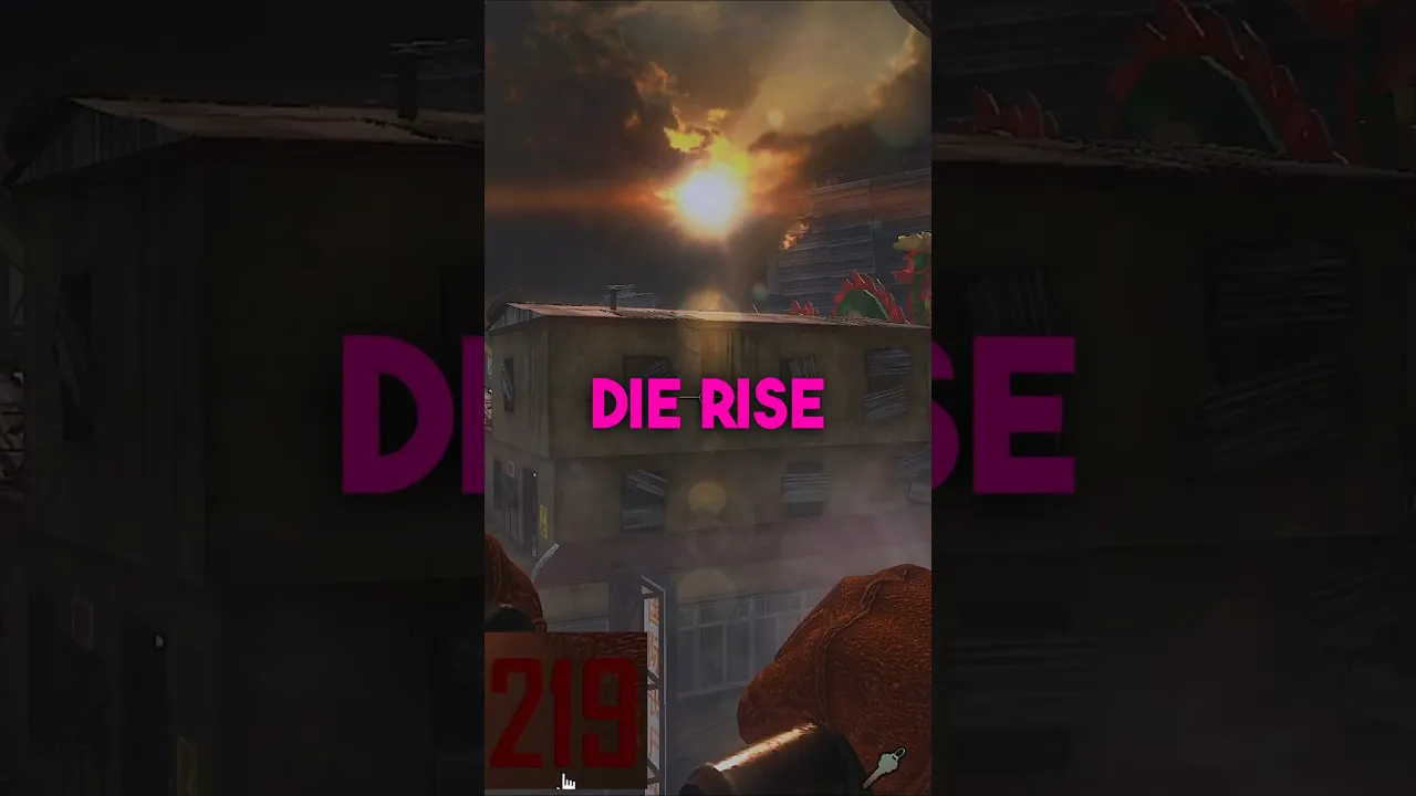 O maior round em Die Rise no Zombies do Black Ops 2 #cod #callofduty