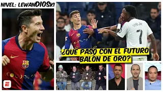 VINÍCIUS desapareció en el CLÁSICO, LEWANDOWSKI armó la fiesta ante Real Madrid | La Liga al Día