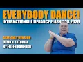 EVERYBODY DANCE Arms-Only Line Dance Demo Tutorial International Line Dance Flashmob 2026