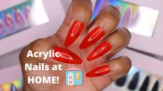 INSTANT ACRYLIC NAILS Tres She Talons Review Application and Haul
