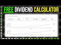 How-To-Use A FREE Dividend Reinvestment Calculator To Forecast Your Wealth