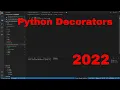 Python Tutorial for Beginners Decorators-Part-1