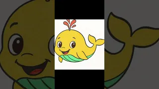 Color This Happy Whale Free Printables Inside