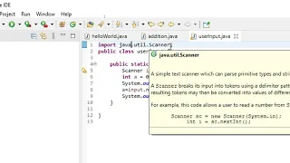 Java Program To Take Input from User via Console