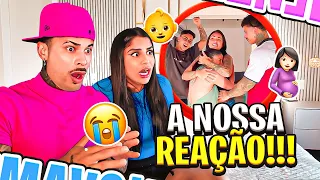 A PAMELLA TA GRÁVIDAAAA! *NOSSA REAÇÃO* 😭👶🏻