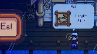 WHERE AND HOW TO CATCH EEL Stardew Valley
