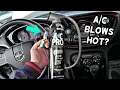 DODGE DART AC BLOWS HOT HOW TO REFILL AIR CONDITIONER
