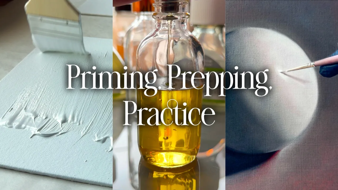 Learn Oil Painting With Me – What are the Basics?