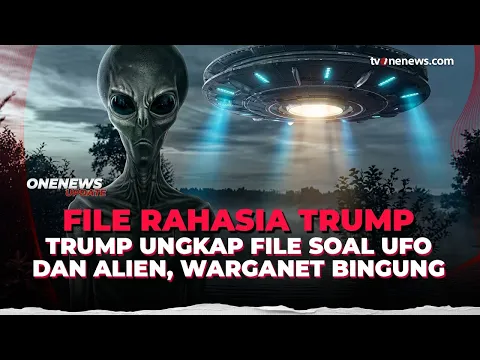 Trump Buka File Rahasia UFO AS, Rekaman Misterius Misi Apollo Terungkap