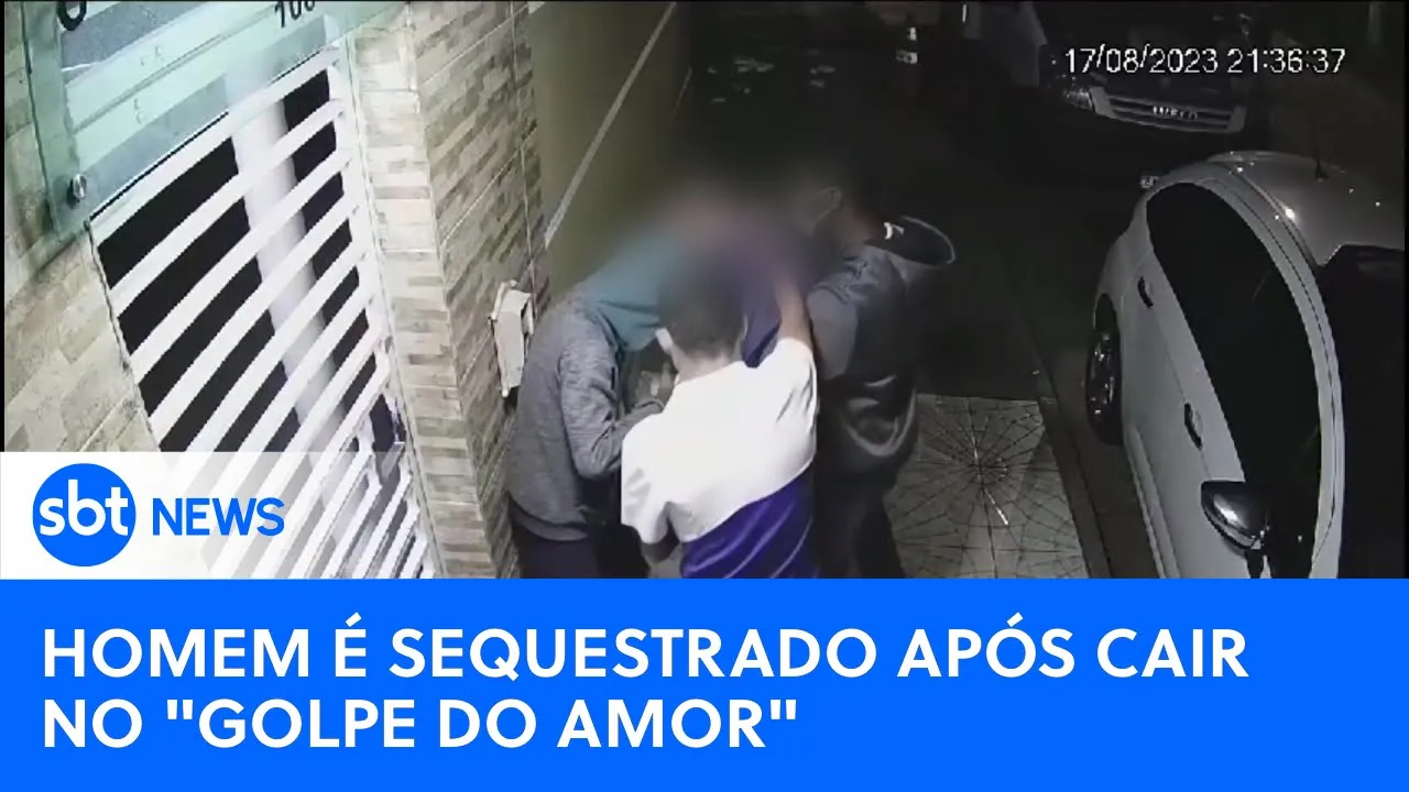 Homem é sequestrado após marcar encontro em aplicativo de relacionamento |#SBTNewsnaTV (18/08/23)