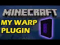 Advanced warp solution in Minecraft with My Warp Plugin