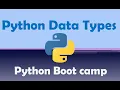 Variable Data Types in Python Data Types in Python -