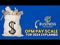OPM Pay Scale for 2024 Explained