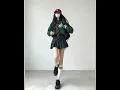 Lagu korean mini skirt outfits ideas || S Korean style ||