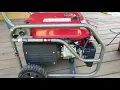 Black Max 3 600 4 500 Watt Portable Gas Generator