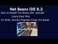 Easy Way To Write Servlet Program Net Beans IDE 8 2 Installation Mumbai university syllabus