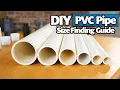 How to Measure PVC Pipe Size O D I D