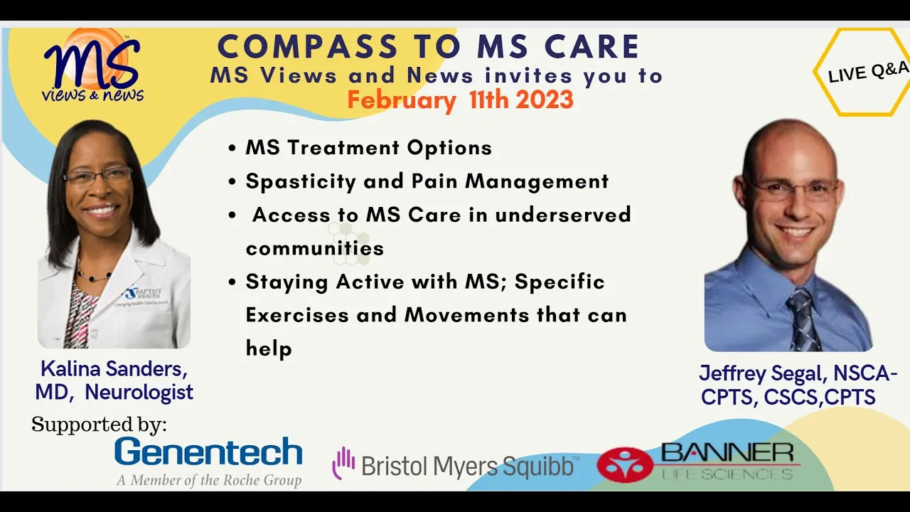 MS Treatment options, Spasticity and PAIN Management - A Compass to MS Care event