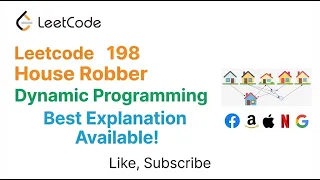 LeetCode 198 House Robber - GOOGLE coding interview question Java Solution By Dynamic Programming