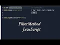 Filter Method - JavaScript Es 6 Array Methods